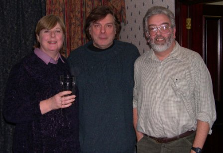 Paul and Sheila with Steve Tilston