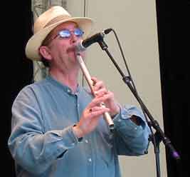 Rob Mitchell - plays tin whistle at Dartford Show 2003